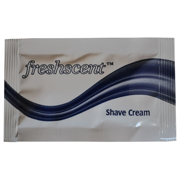 Brushless Shave Cream Single-Use Packet